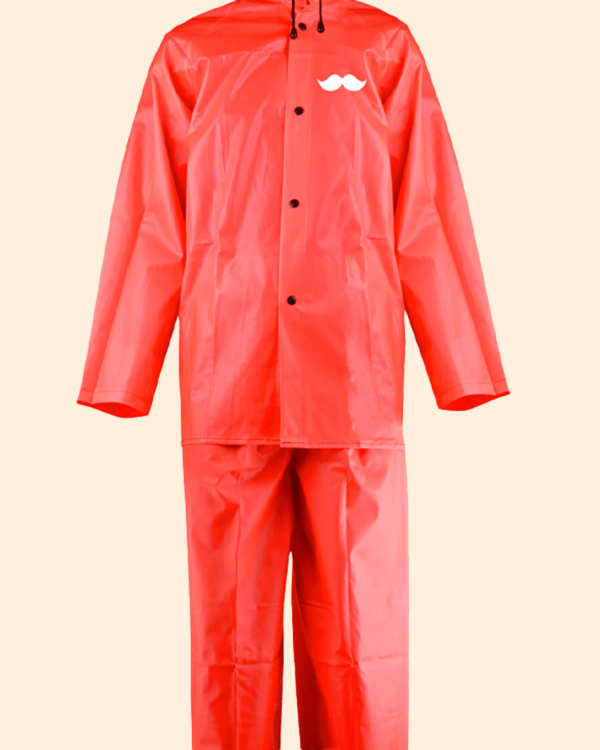 impermeable-fc Traje de Lluvia Impermeable Rappi | Chaqueta y Pantalón Reforzados