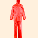 Traje Impermeable Rappi Completo Diseñado exclusivamente para repartidores. Incluye chaqueta con capota ajustable y pantalón de material impermeable reforzado. Con costuras termo-selladas y el icónico bigote naranja, garantiza máxima protección contra la intemperie.