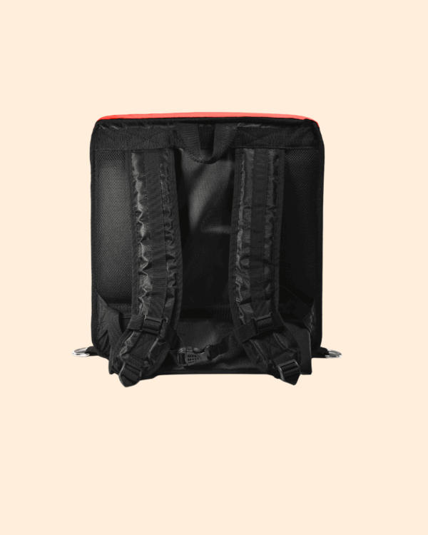 Respaldo Ergonómico Rappi – Confort y Estabilidad Maleta con paneles acolchados, malla antitranspirante y correas de hombro acolchadas con ajuste de seguridad y costuras reforzadas para soportar cargas pesadas sin perder la forma.