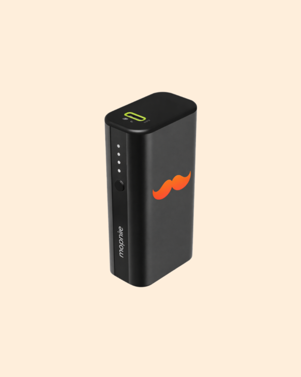 Power Bank Rappi 10,000 mAh | Cargador Portátil de Carga Rápida con diseño exclusivo de Rappi. ideal para cargar celular, Cuenta con indicadores LED de carga, puerto USB-C