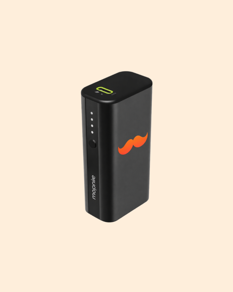 Power Bank Rappi 10,000 mAh | Cargador Portátil de Carga Rápida con diseño exclusivo de Rappi. ideal para cargar celular, Cuenta con indicadores LED de carga, puerto USB-C